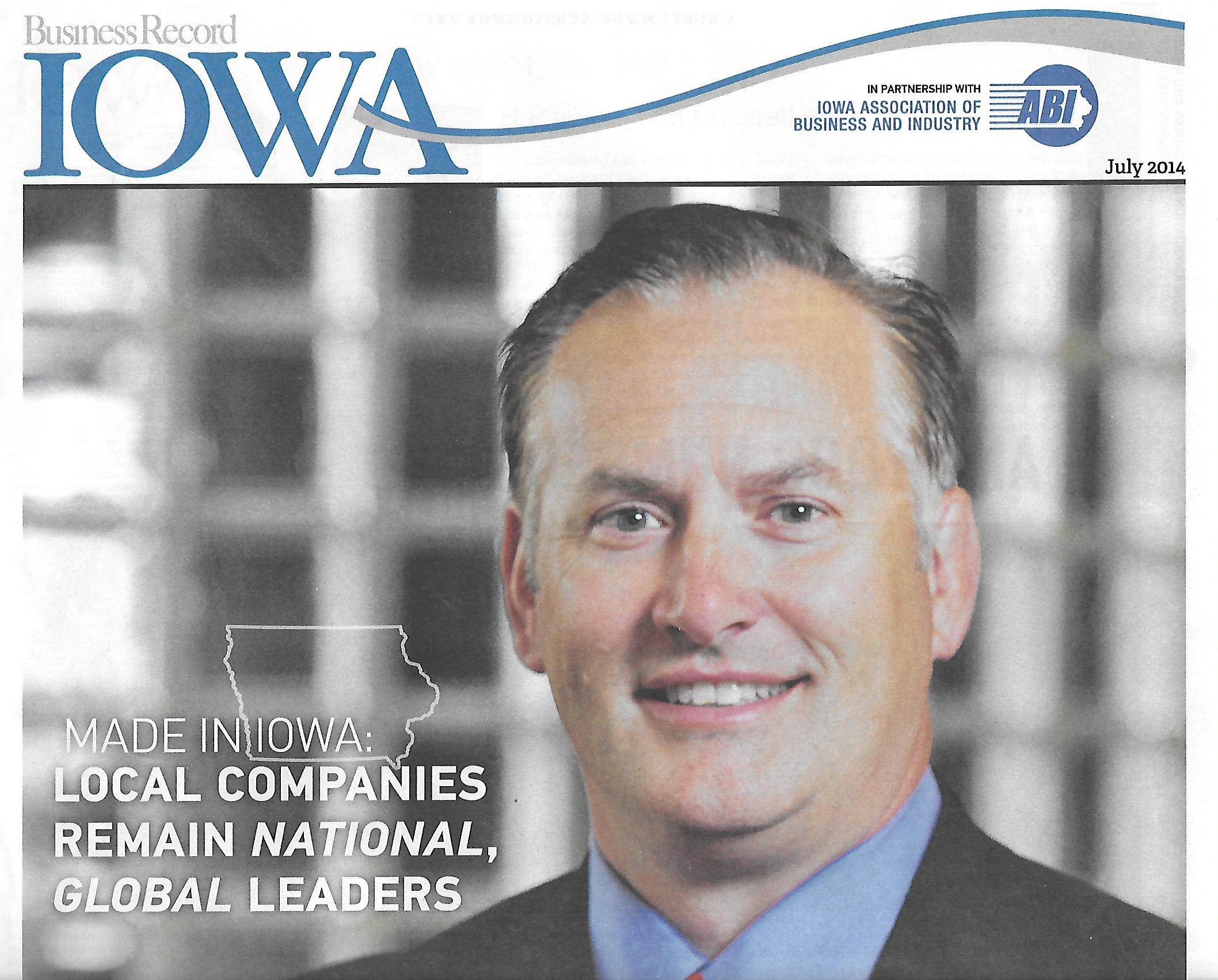 The Iowa Association of Business and Industry printed this article by Rick Cowman, President of Welding Training Solutions, Inc.